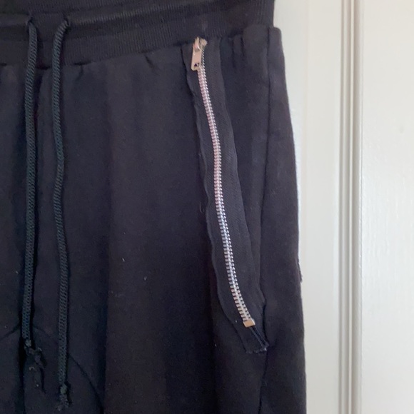 Distressed Black Joggers - Picture 3 of 8